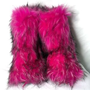 Furry BEAR BOOTS